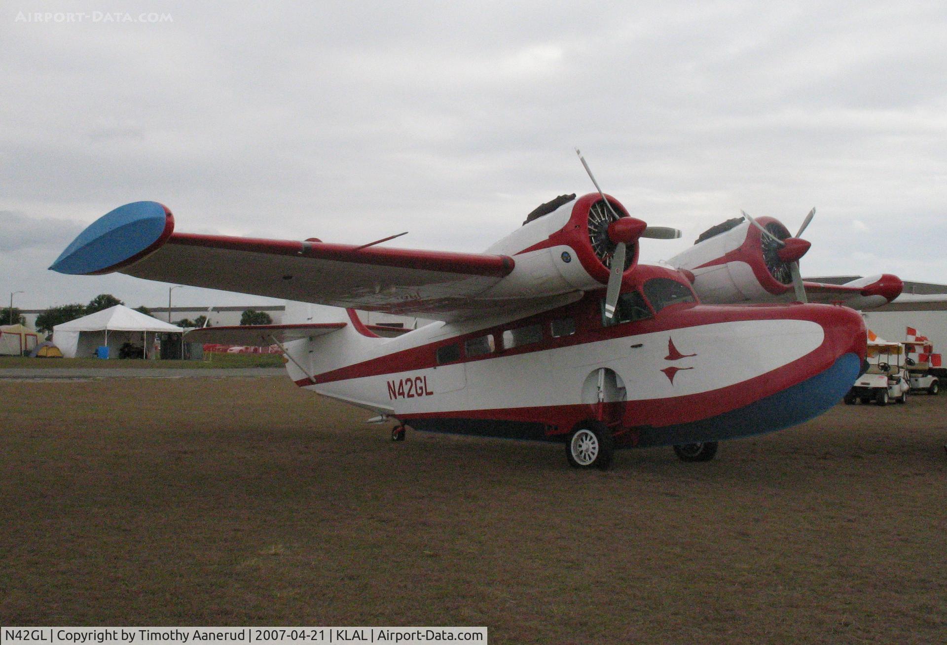 N42GL, 1944 Grumman G-21A Goose C/N B-52, Sun-n-Fun 2007
