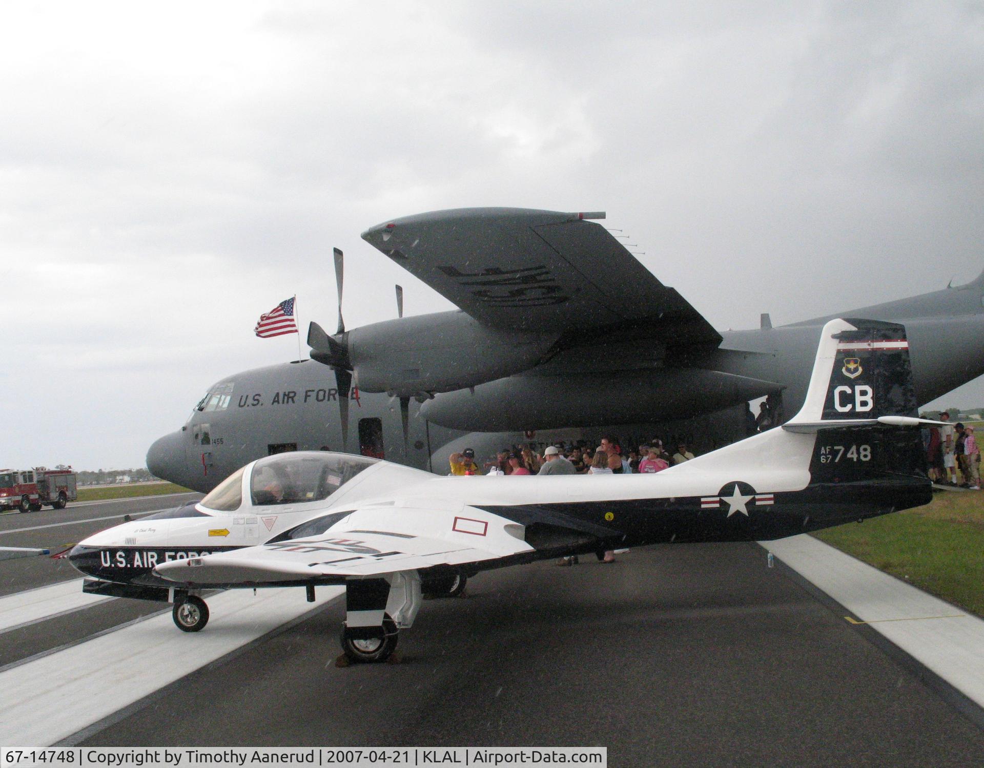 67-14748, 1967 Cessna T-37B Tweety Bird C/N 41004, Sun-n-Fun 2007