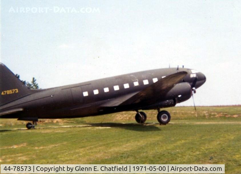 44-78573, 1944 Curtiss C-46F Commando C/N 22396, C-46F at the 82nd Airborne Division Museum