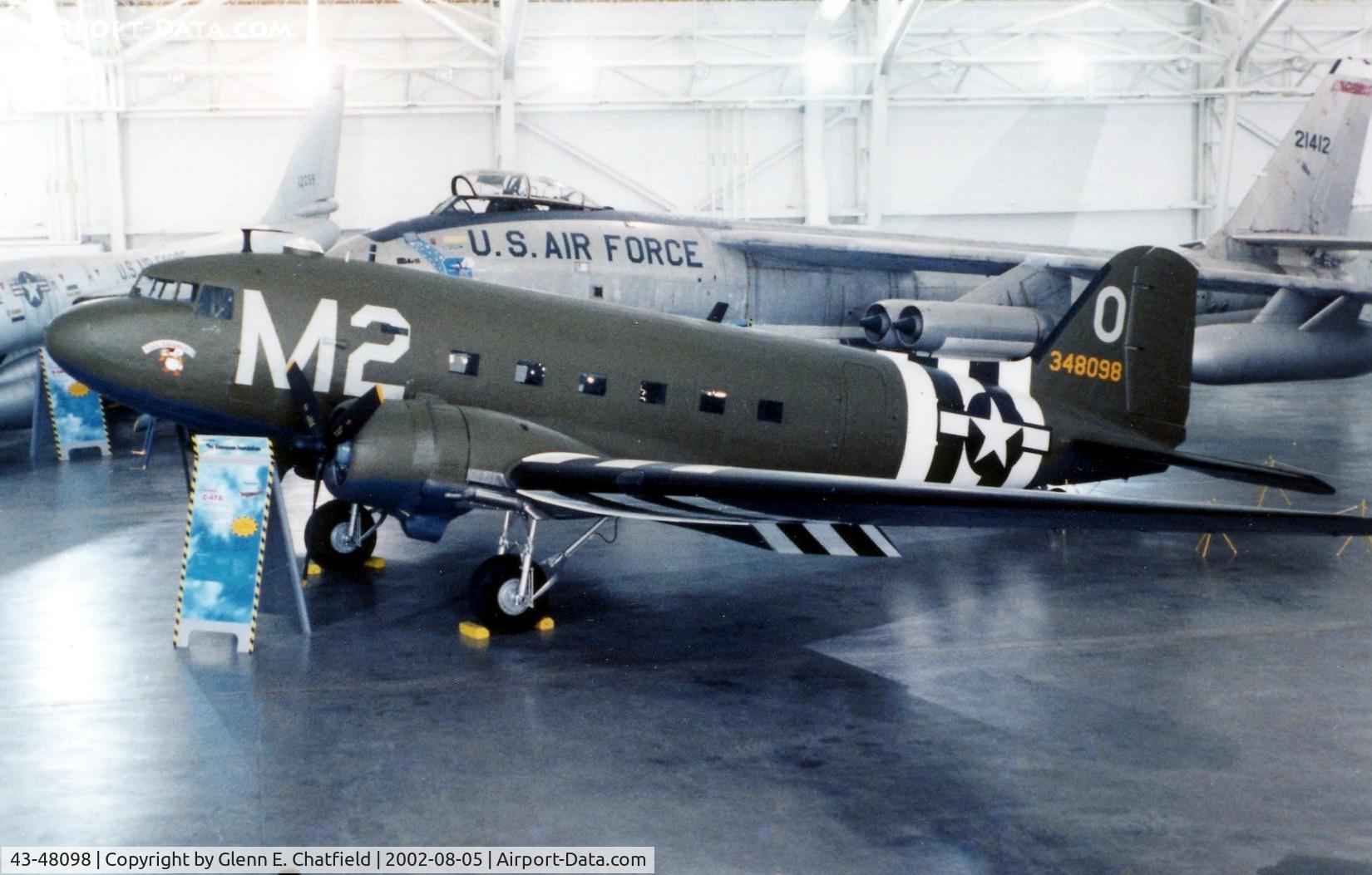 43-48098, 1943 Douglas C-47A-30-DK Skytrain C/N 13914/25359, C-47A at the new Strategic Air & Space Museum
