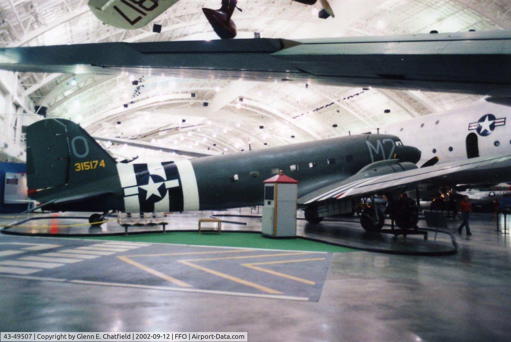 43-49507, 1943 Douglas C-47B-15-DK Skytrain C/N 26768, C-47B at the National Museum of the U.S. Air Force