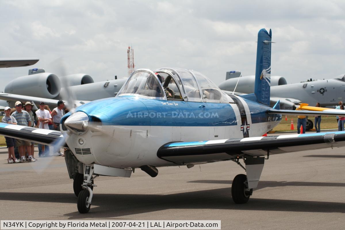 N34YK, 1956 Beech T-34B Mentor C/N BG.307, T-34