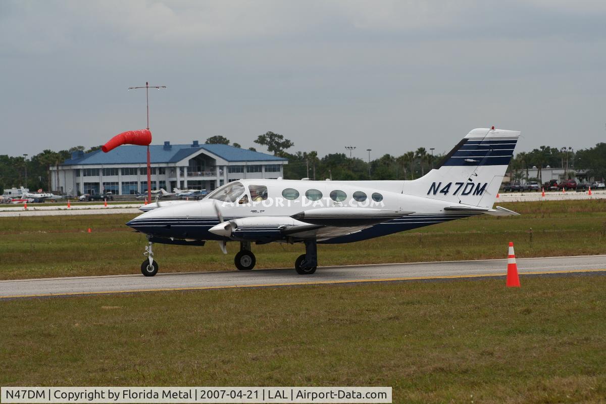 N47DM, 1977 Cessna 414 Chancellor C/N 414-0936, Cessna 414
