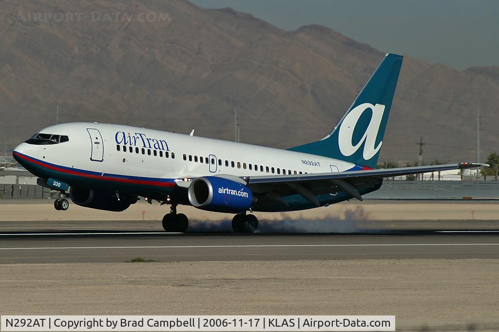 N292AT, 2006 Boeing 737-7BD C/N 33926, airTran / 2006 Boeing 737-7BD