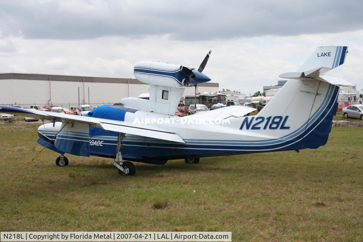 N218L, Aerofab Inc Lake LA-250 C/N 68, Lake 250