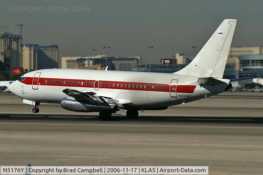 N5176Y, 1974 Boeing 737-200 C/N 20692, EG & G - Department of the Air Force - Layton, Utah / 1974 Boeing 737-200 - J.A.N.E.T Airlines