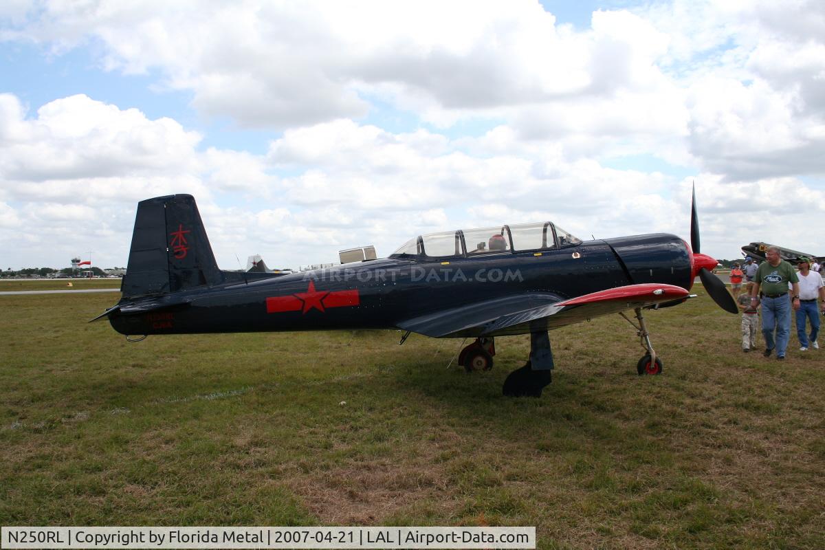 N250RL, 1968 Nanchang CJ-6A C/N 2432066, CJ-6