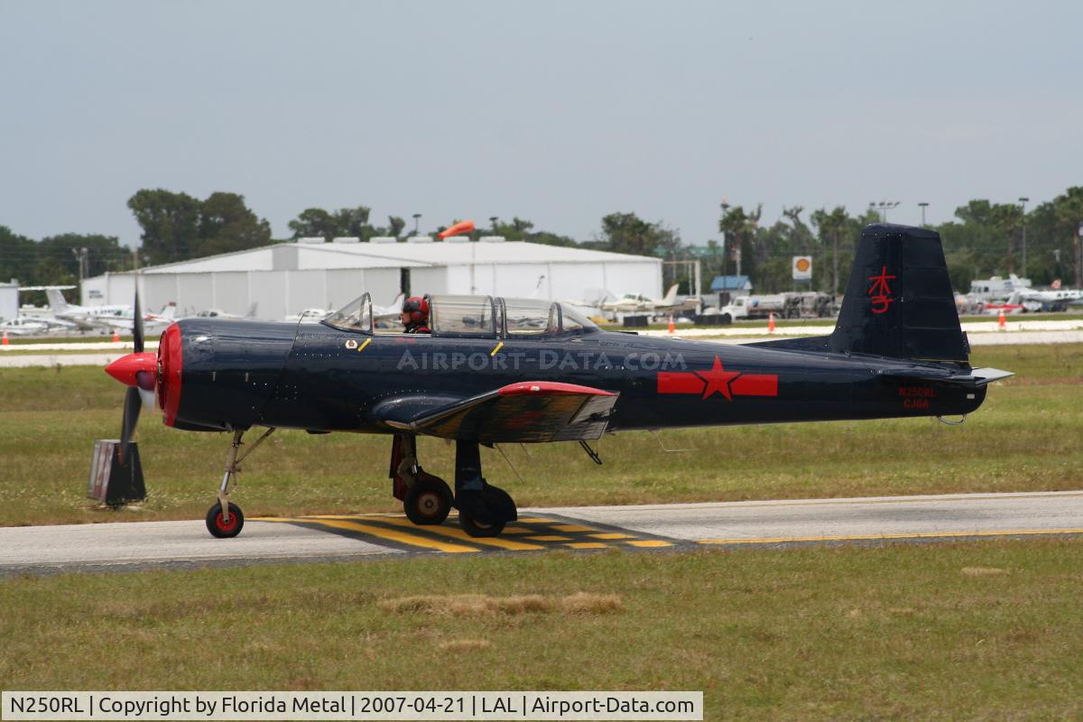 N250RL, 1968 Nanchang CJ-6A C/N 2432066, CJ-6