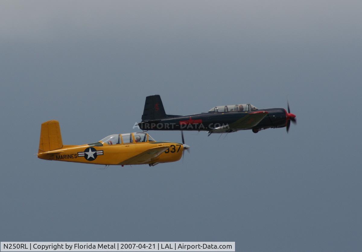 N250RL, 1968 Nanchang CJ-6A C/N 2432066, Formation