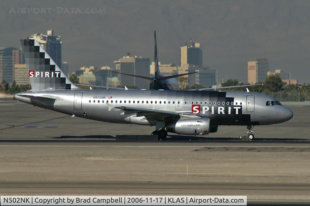 N502NK, 2005 Airbus A319-132 C/N 2433, Spirit Airlines / 2005 Airbus A319-132