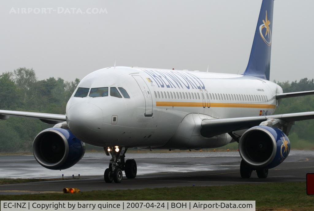 EC-INZ, 2003 Airbus A320-214 C/N 2011, IBERWORLD A320