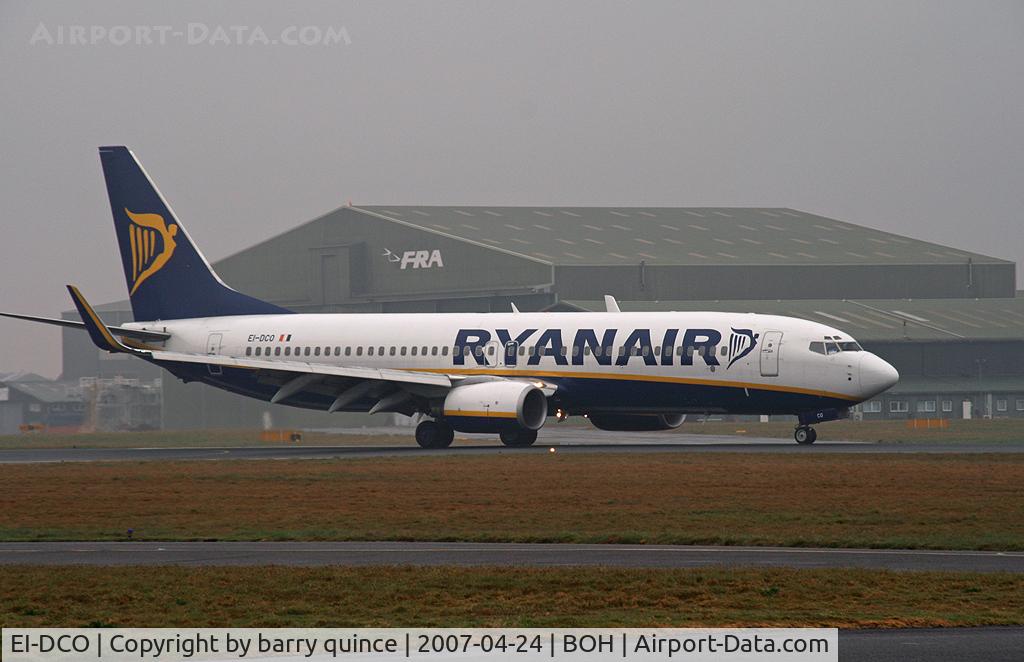 EI-DCO, 2004 Boeing 737-8AS C/N 33809, RYANAIR 737