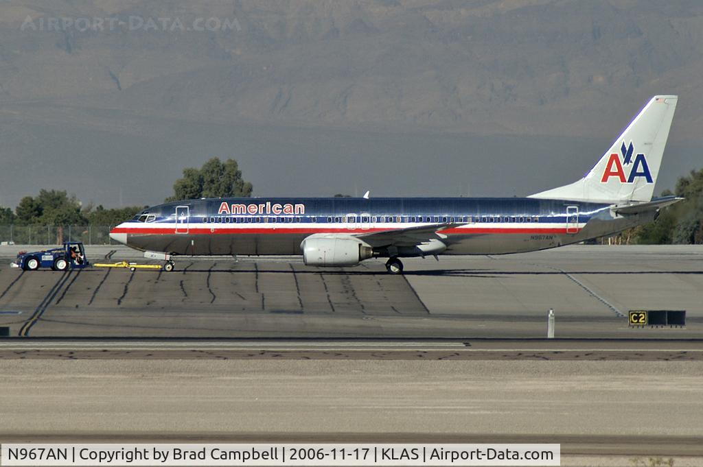 N967AN, 2001 Boeing 737-823 C/N 29545, American Airlines / 2001 Boeing 737-823