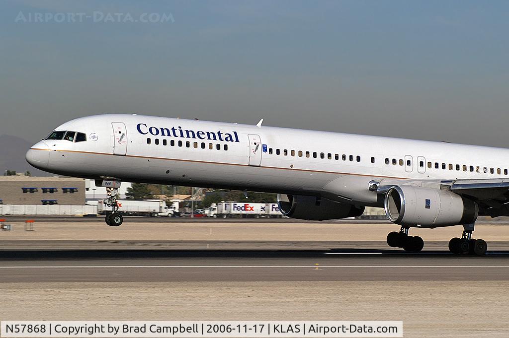 N57868, 2002 Boeing 757-33N C/N 32590, Continental Airlines / 2002 Boeing 757-33N