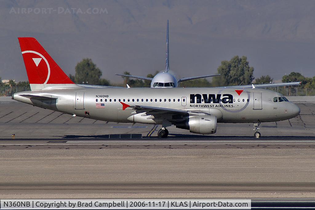 N360NB, 2003 Airbus A319-114 C/N 1959, Northwest Airlines / 2003 Airbus A319-114