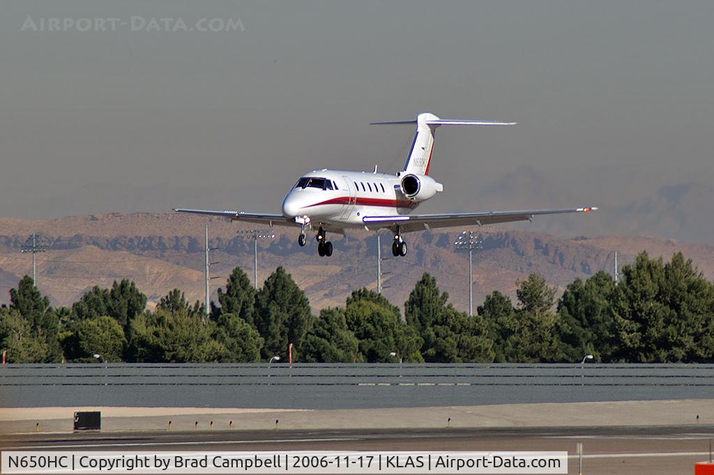 N650HC, Cessna 650 C/N 650-0124, Findlay Management Group - Henderson, Nevada / Cessna 650