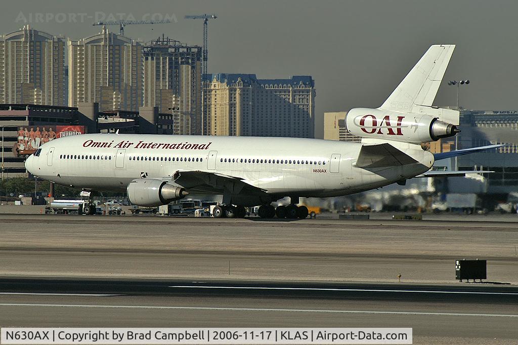 N630AX, 1979 McDonnell Douglas DC-10-30 C/N 46596, Omni Air International / 1979 Mcdonnell-douglas DC-10-30