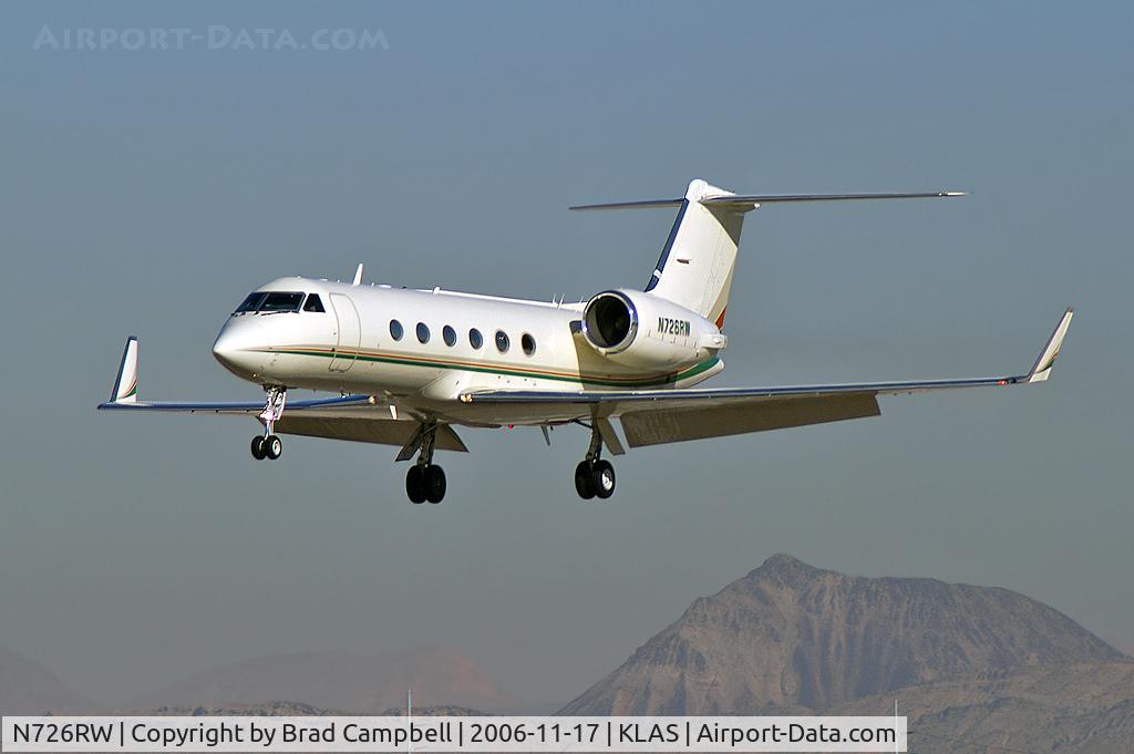N726RW, 1987 Gulfstream Aerospace G-IV C/N 1039, BCM 1 - Venice, California / 1987 Gulfstream Aerospace G-IV