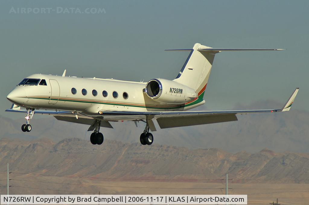 N726RW, 1987 Gulfstream Aerospace G-IV C/N 1039, BCM 1 - Venice, California / 1987 Gulfstream Aerospace G-IV