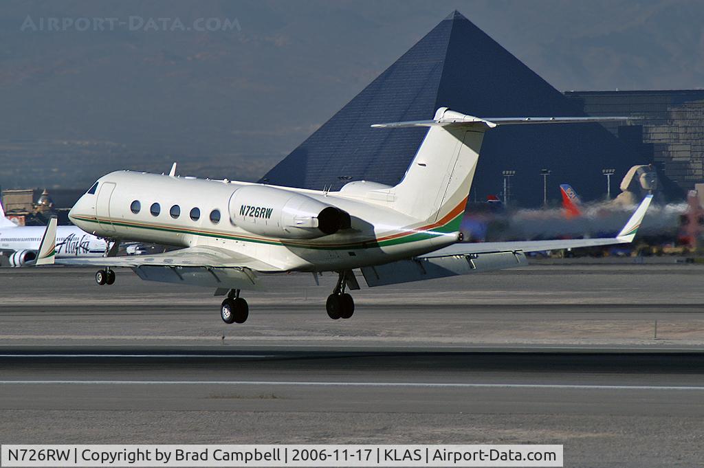 N726RW, 1987 Gulfstream Aerospace G-IV C/N 1039, BCM 1 - Venice, California / 1987 Gulfstream Aerospace G-IV