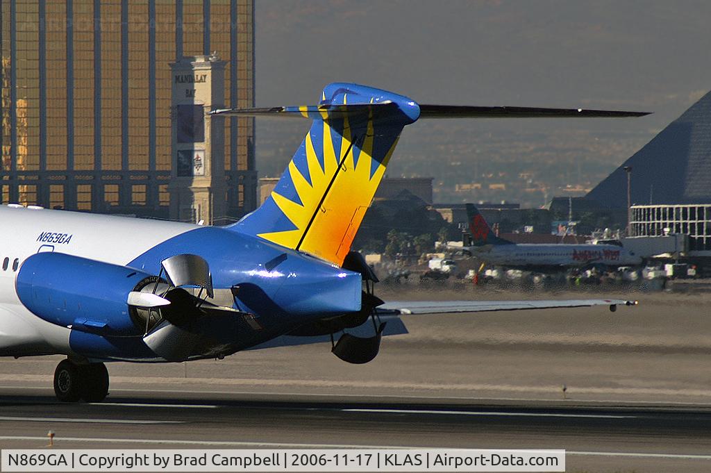 N869GA, 1992 McDonnell Douglas MD-83 (DC-9-83) C/N 53294, Allegiant Air / McDonnell Douglas DC-9-83(MD-83)