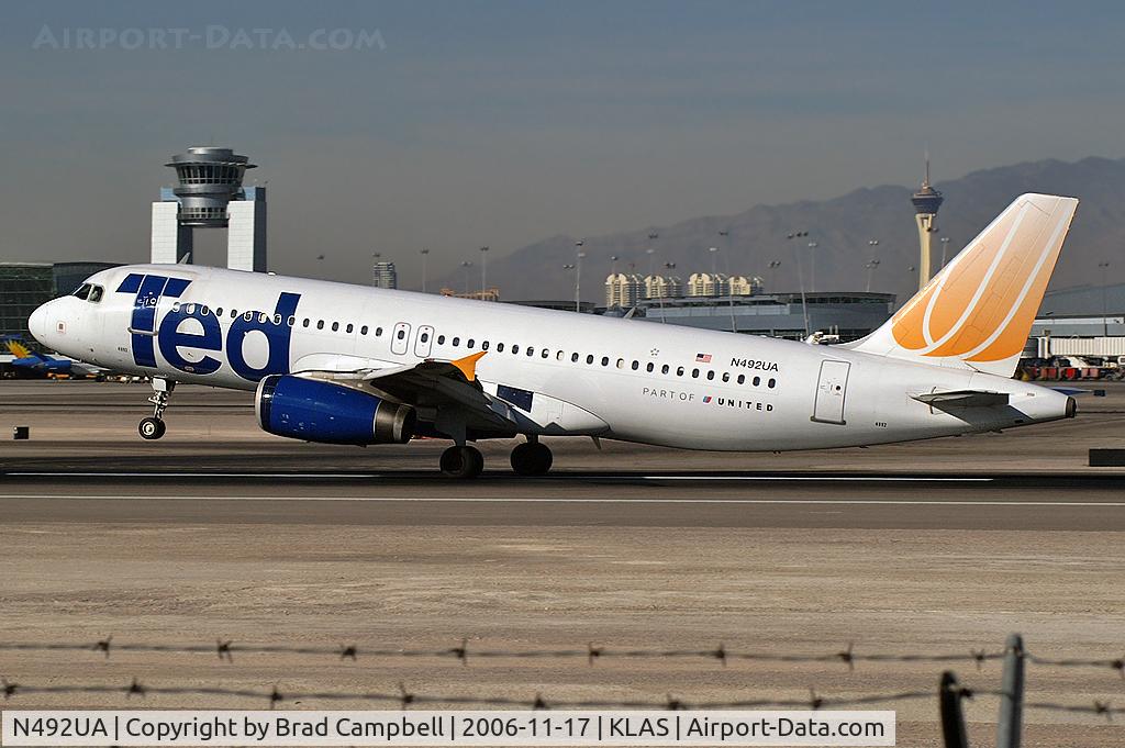 N492UA, 2002 Airbus A320-232 C/N 1755, Ted Airlines / 2002 Airbus A320-232