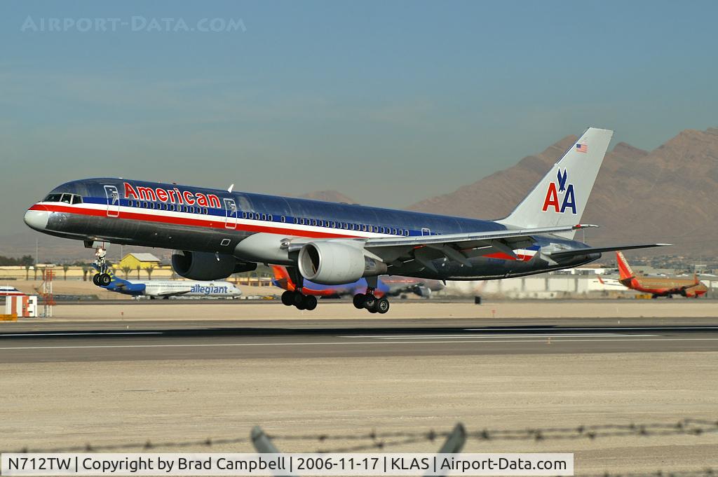 N712TW, 1997 Boeing 757-2Q8 C/N 27624, American Airlines / 1997 Boeing 757-2Q8