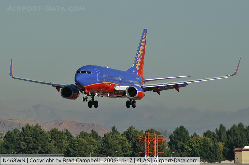 N468WN, 2004 Boeing 737-7H4 C/N 33858, Southwest Airlines / 2004 Boeing 737-7H4