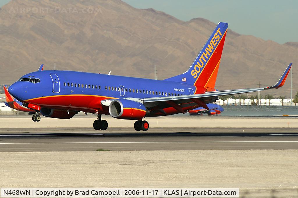 N468WN, 2004 Boeing 737-7H4 C/N 33858, Southwest Airlines / 2004 Boeing 737-7H4