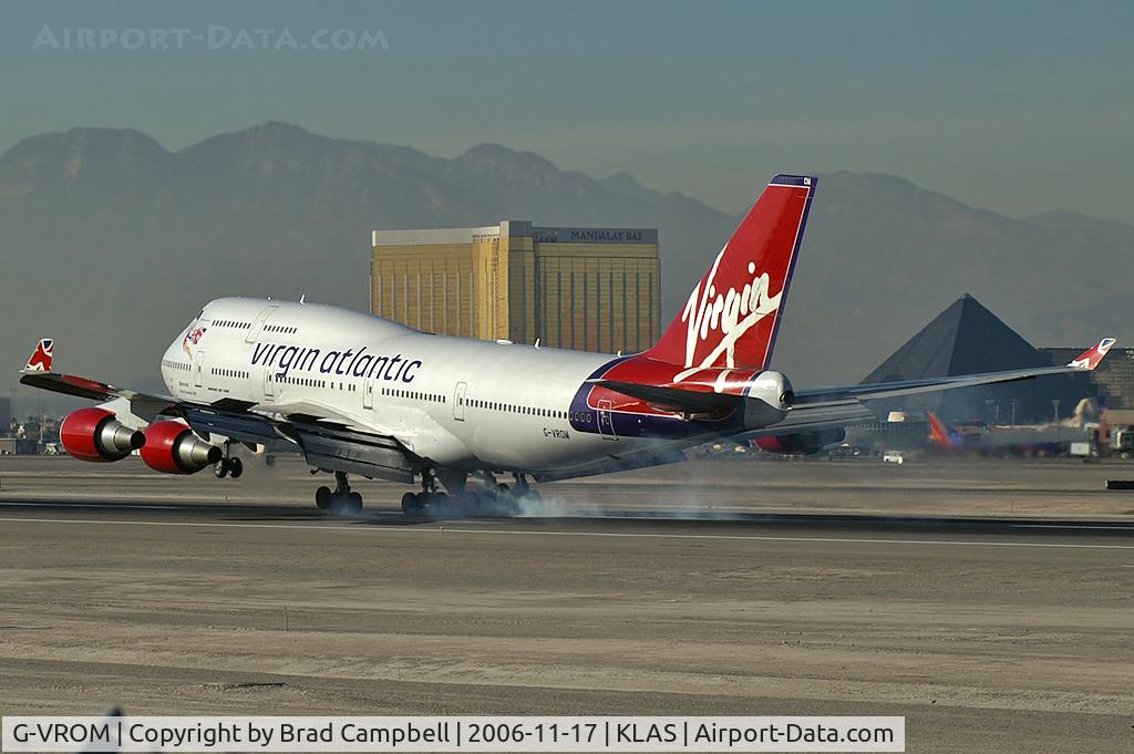 G-VROM, 2001 Boeing 747-443 C/N 32339, Virgin Atlantic - 'Barbarella' / 2001 Boeing Company 747-443