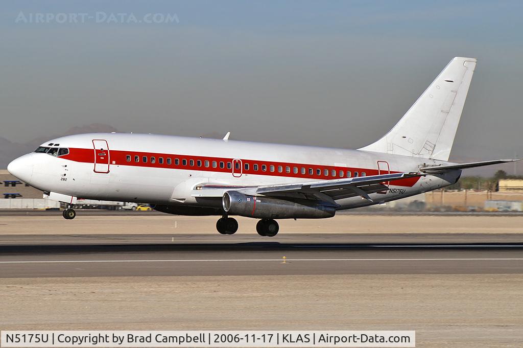 N5175U, 1974 Boeing 737-200 C/N 20689, J.A.N.E.T. Airlines EG & G - Layton, Utah / 1974 Boeing 737-200