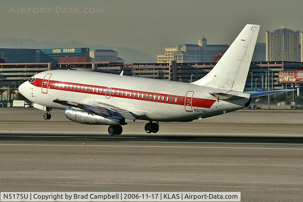 N5175U, 1974 Boeing 737-200 C/N 20689, J.A.N.E.T. Airlines EG & G - Layton, Utah / 1974 Boeing 737-200