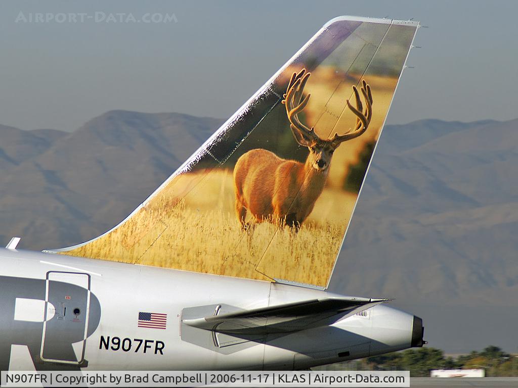 N907FR, 2002 Airbus A319-111 C/N 1743, Frontier Airlines - 'Buck' / 2002 Airbus A319-112
