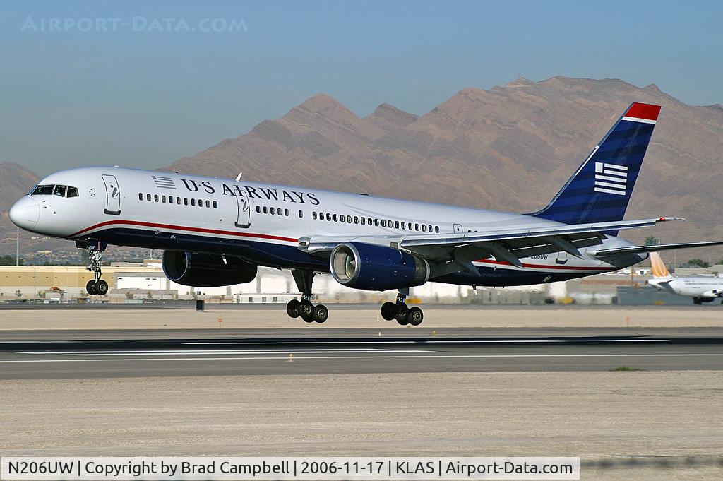 N206UW, 1995 Boeing 757-2B7 C/N 27808, US Airways / 1995 Boeing 757-2B7