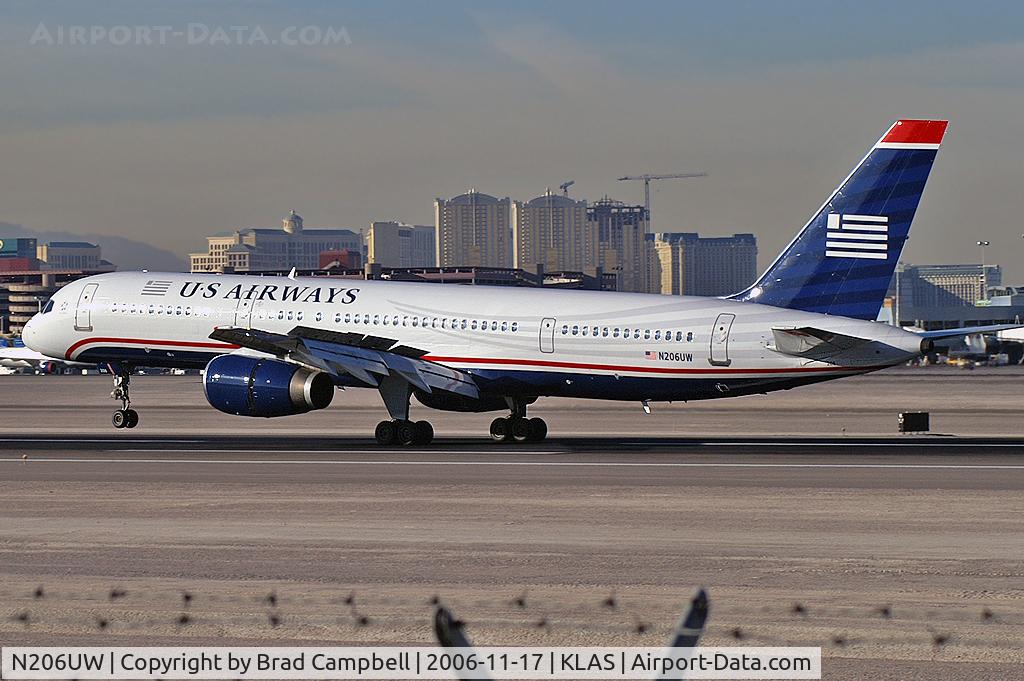 N206UW, 1995 Boeing 757-2B7 C/N 27808, US Airways / 1995 Boeing 757-2B7