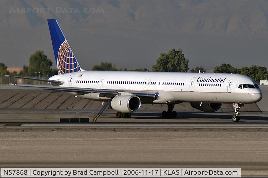 N57868, 2002 Boeing 757-33N C/N 32590, Continental Airlines / 2002 Boeing 757-33N