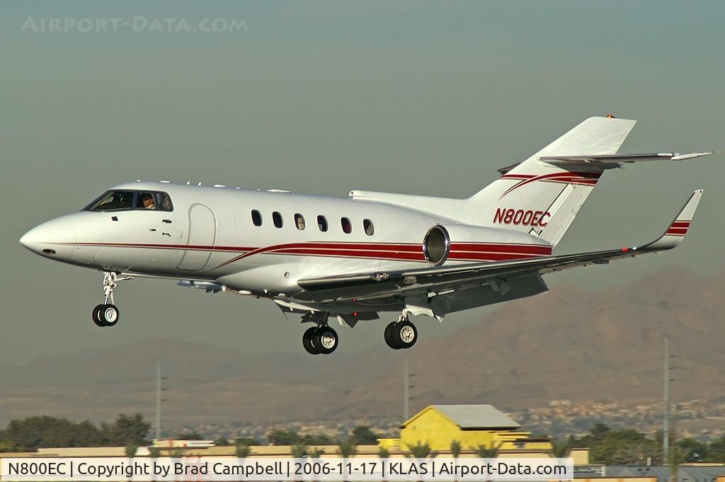 N800EC, 2008 Cessna 172S C/N 172S10717, Energy Corporation of America - Denver, Colorado / British Aerospace BAE 125 Series 800A