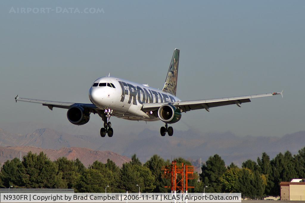 N930FR, 2004 Airbus A319-111 C/N 2241, Frontier Airlines - 'Cougar' / 2004 Airbus A319-111