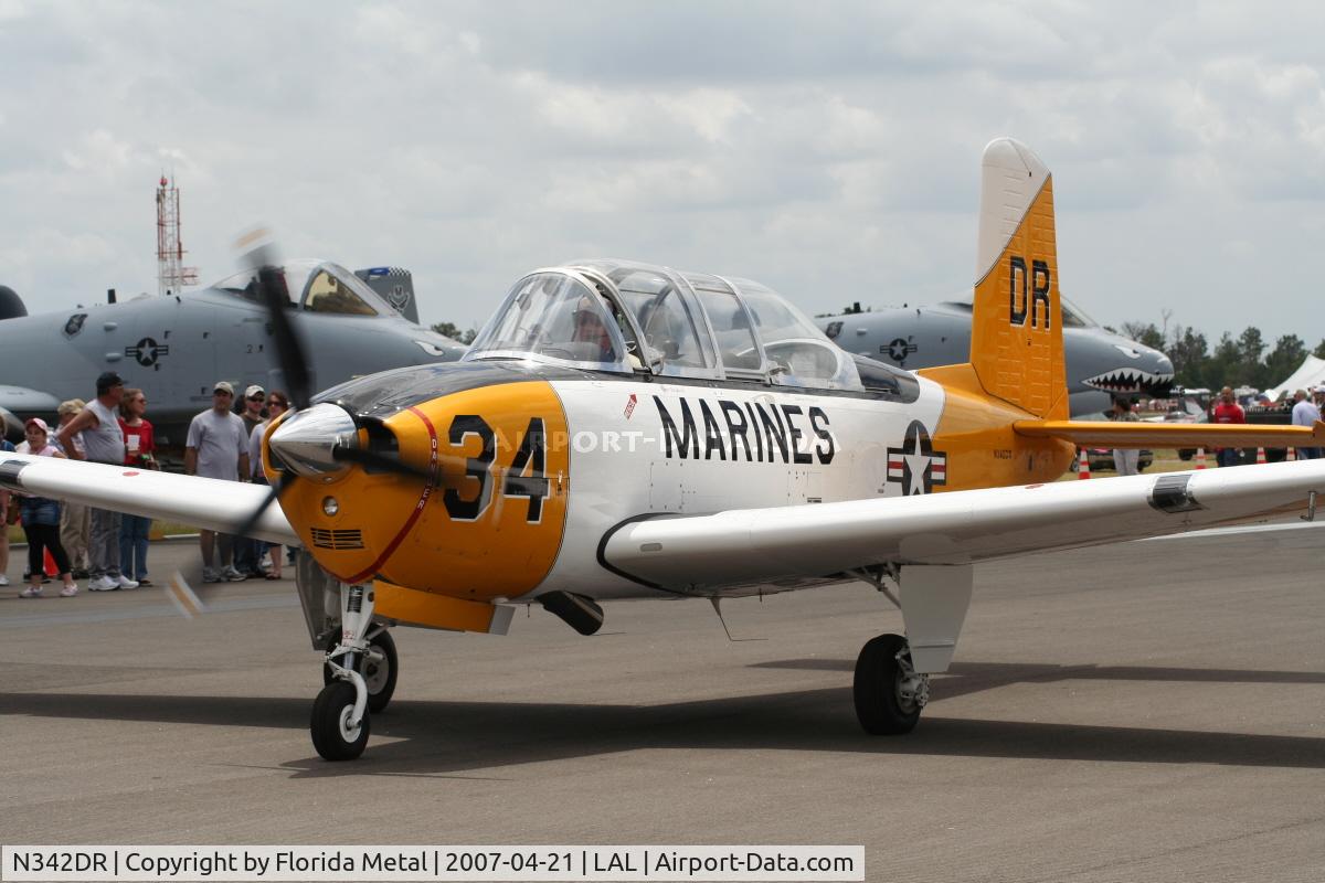 N342DR, 1956 Beech T-34B C/N 143984, T-34