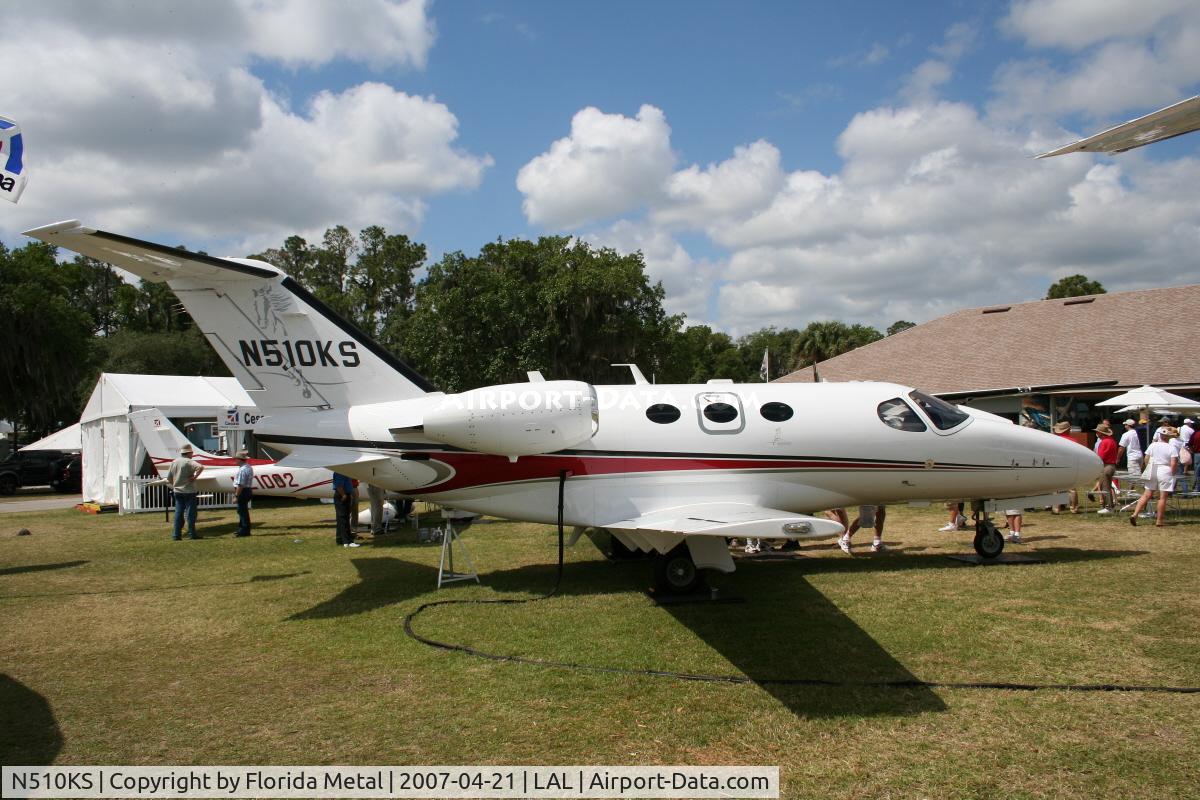N510KS, 2007 Cessna 510 Citation Mustang C/N 510-0002, C510 Mustang