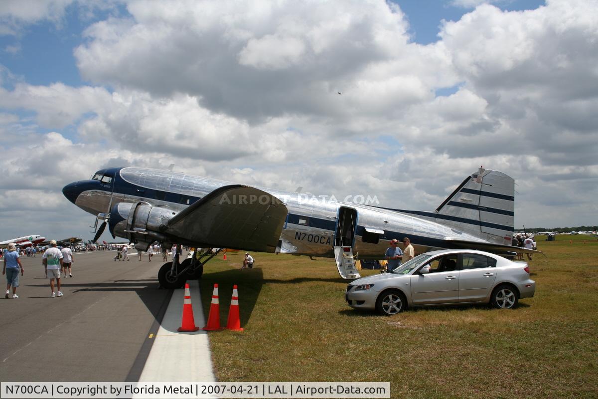 N700CA, 1943 Douglas DC-3C (C-47A-10-DK) C/N 12438, DC-3