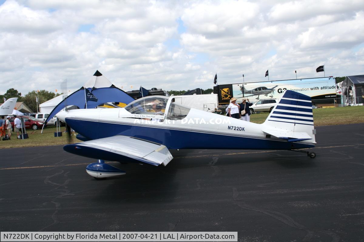 N722DK, 2002 Vans RV-6 C/N 24298, RV-6