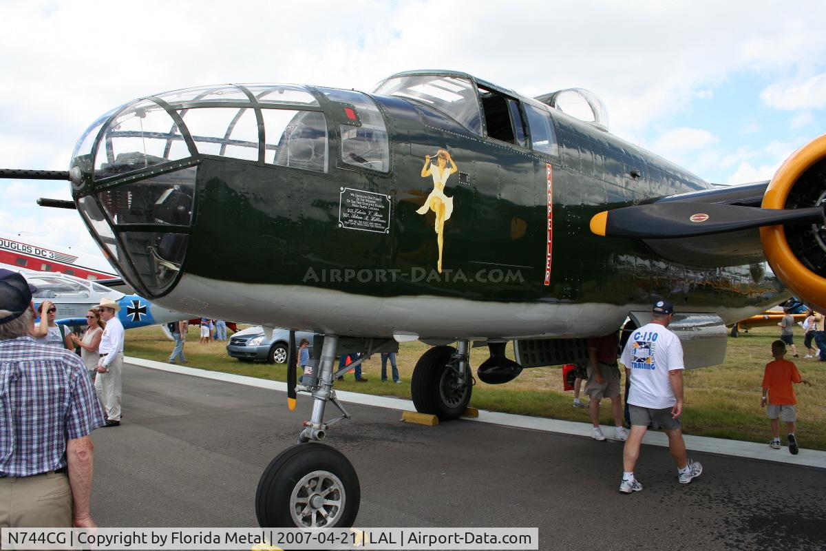 N744CG, 1944 North American B-25N Mitchell C/N 108-32141, B-25