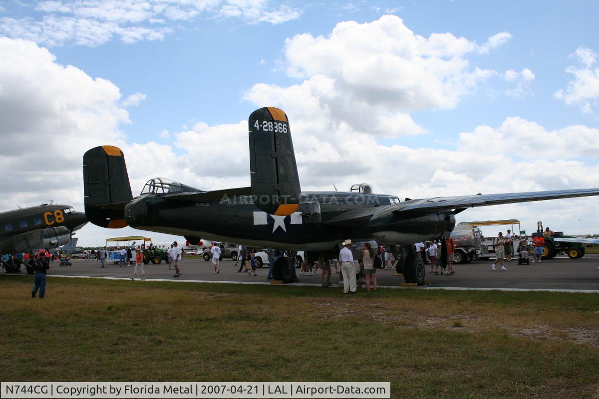 N744CG, 1944 North American B-25N Mitchell C/N 108-32141, B-25