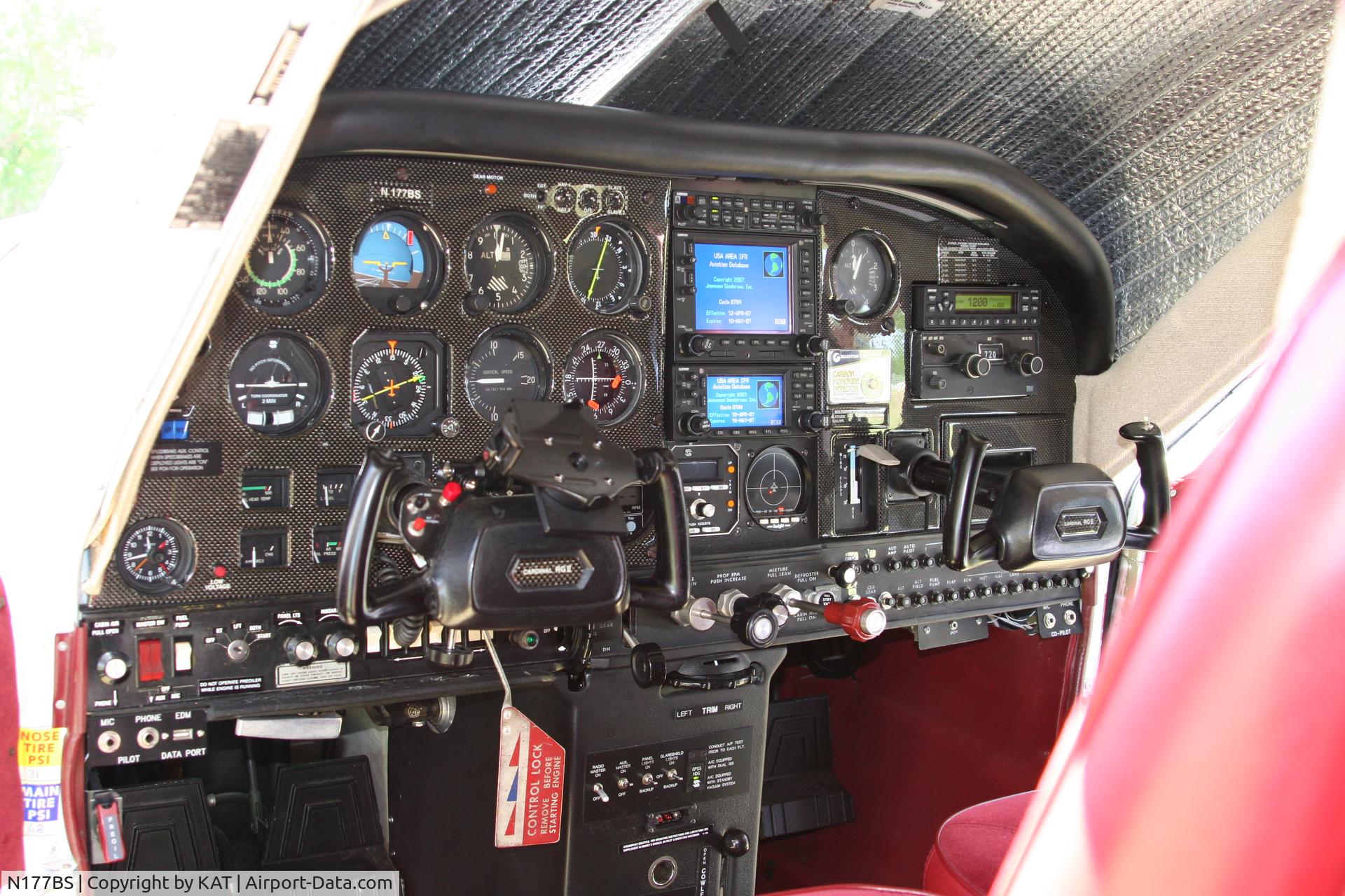 N177BS, 1976 Cessna 177RG Cardinal C/N 177RG1017, nice panel