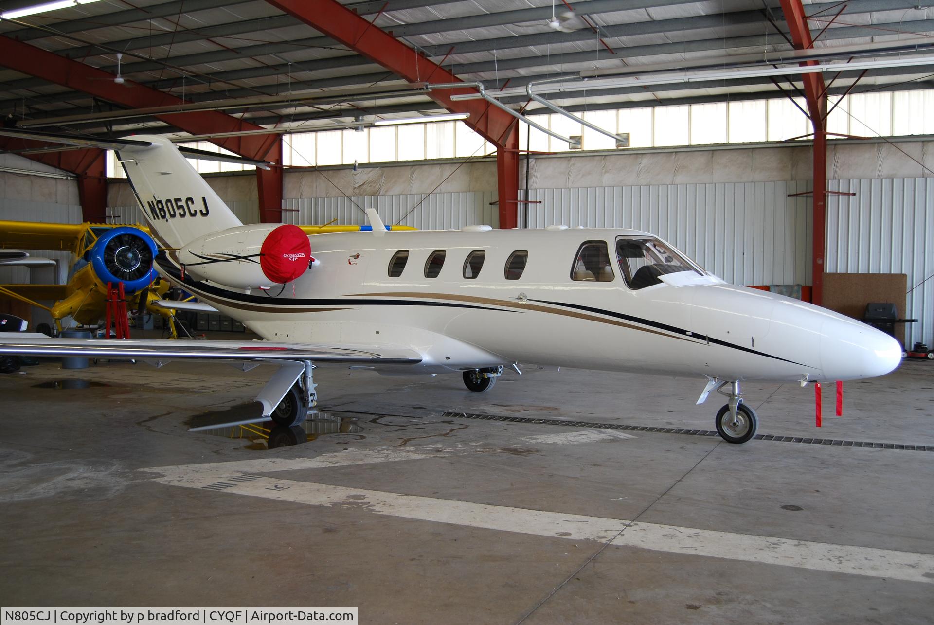 N805CJ, 2005 Cessna 525 C/N 525-0603, red deer regional