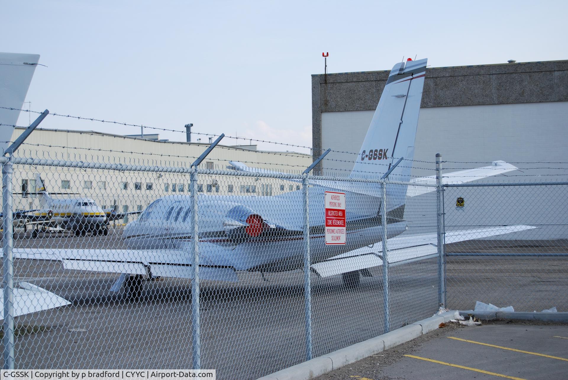 C-GSSK, 1985 Cessna S550 Citation IIS C/N S550-0027, calgary 23 apr 07