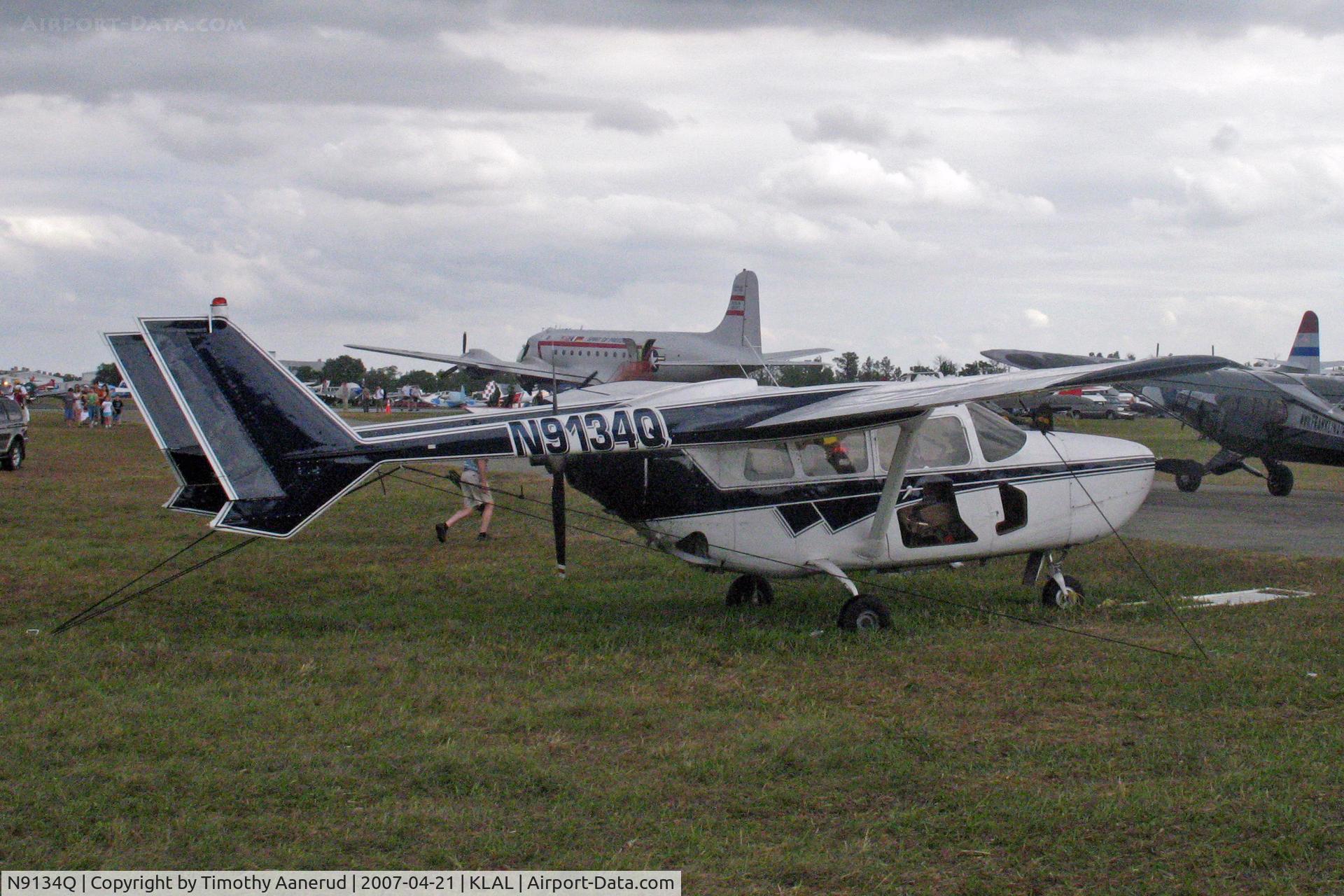 N9134Q, 1968 Cessna O-2A Super Skymaster C/N 337M-0185, Sun-n-Fun 2007, O-2 in civilian paint