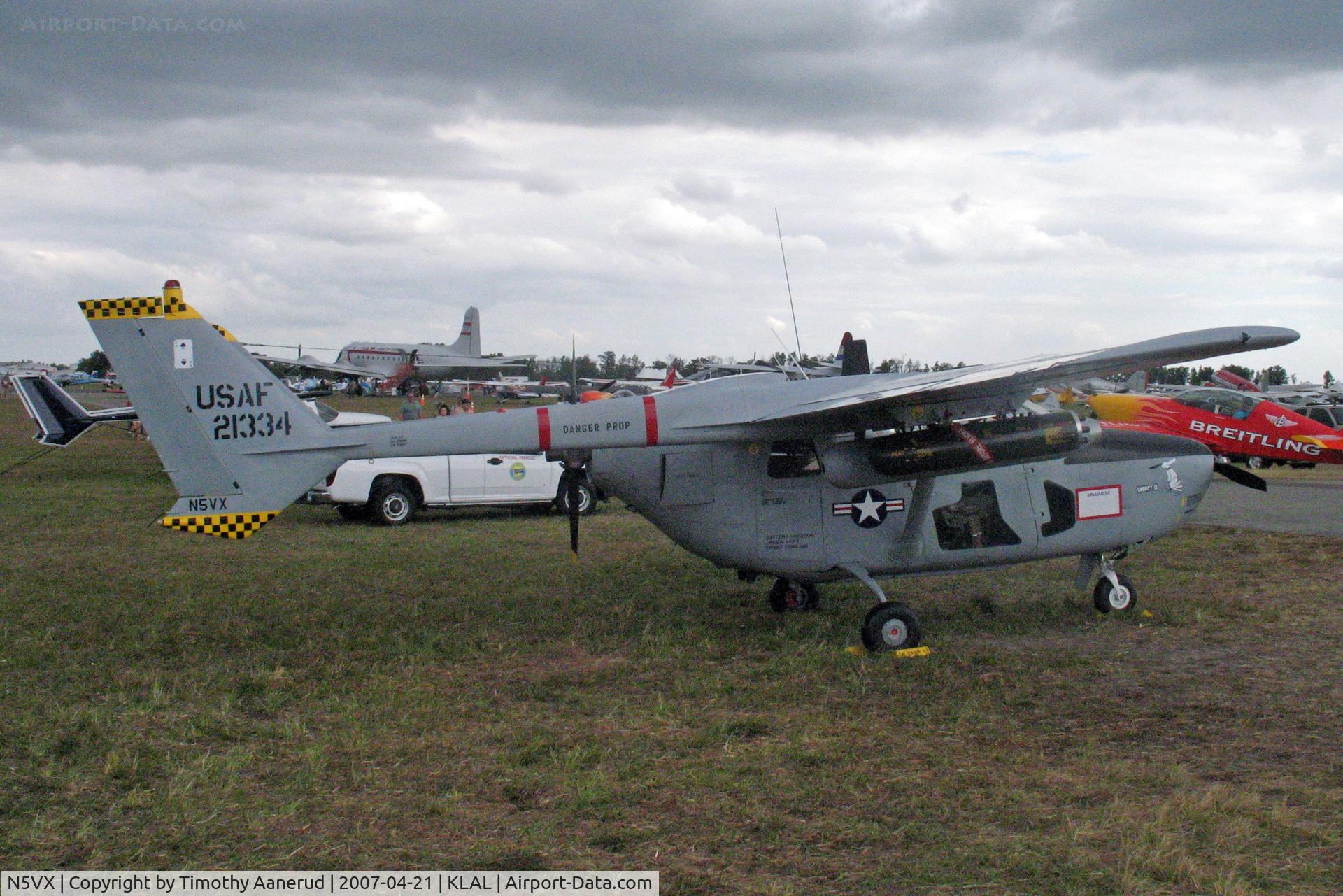 N5VX, 1967 Cessna O-2A Super Skymaster C/N 337M-0040, Sun-n-Fun 2007