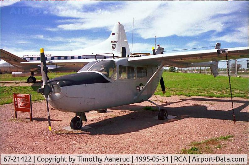 67-21422, 1967 Cessna O-2A Super Skymaster Super Skymaster C/N 337M-0128, Ellsworth Cessna O-2 Skymaster 67-21422